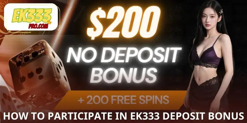 Detailed Guide on How to Participate in EK333 deposit bonus Detailed Guide on How to Participate in EK333 deposit bonus