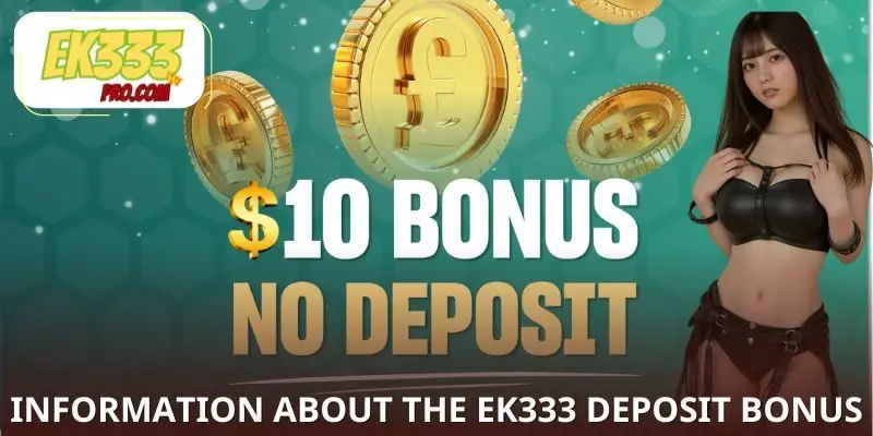 Brief Information about the EK333 deposit bonus Program Brief Information about the EK333 deposit bonus Program