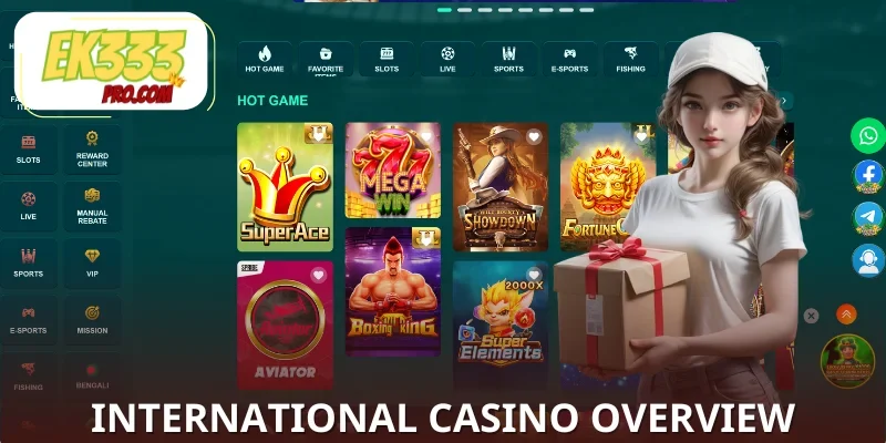 Overview of international bookmaker EK333 Overview of international bookmaker EK333