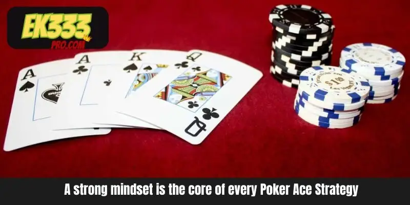 A strong mindset is the core of every Poker Ace Strategy A strong mindset is the core of every Poker Ace Strategy