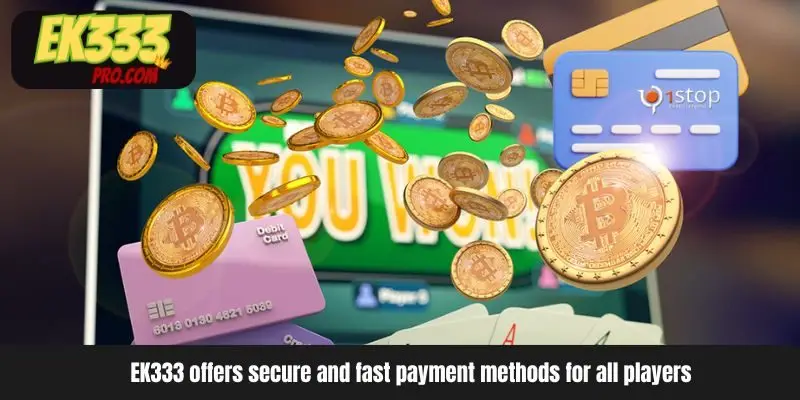 Advanced encryption keeps EK333 transactions safe and private